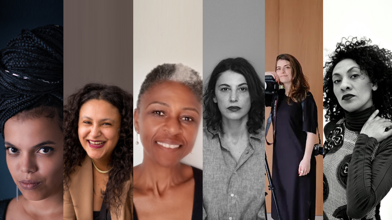 Semana da Mulher na CAIXA Cultural Curitiba - Lorraine Mendes, Miriane Figueira, Eliana Brasil, Giovana Madalosso, Brenda Pontes e Pretícia Jerônimo